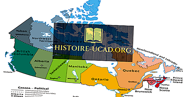 Provinsi / Wilayah Kanada Terbesar Dan Terkecil Berdasarkan Area
