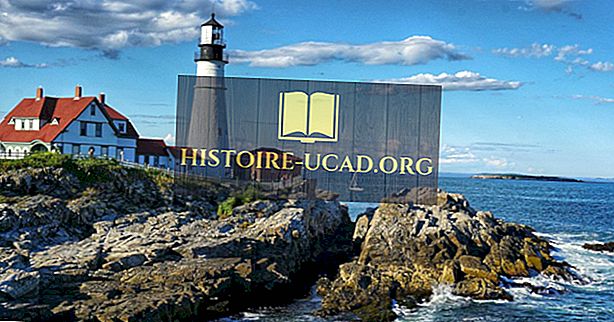 cestovat - Světlo portlandské hlavy, Maine - jedinečné památky po celém světě