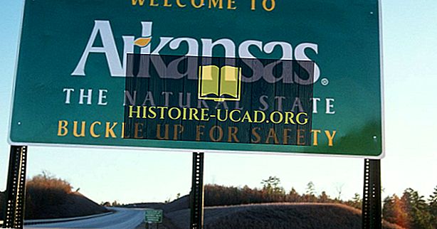 Welche Bundesstaaten grenzen an Arkansas?
